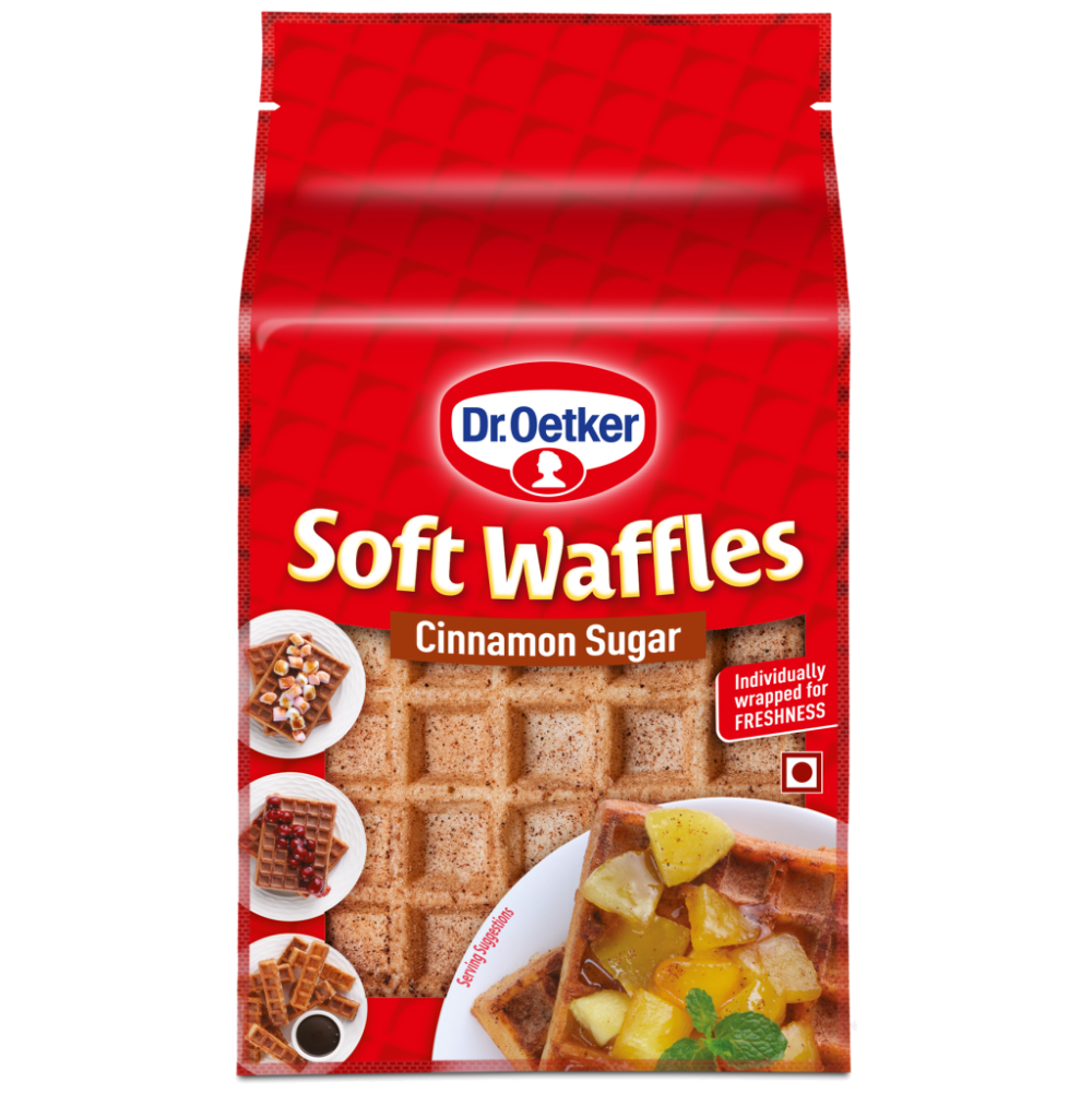 Picture of Dr. Oetker Soft Waffles Cinnamon Sugar - 250 GM