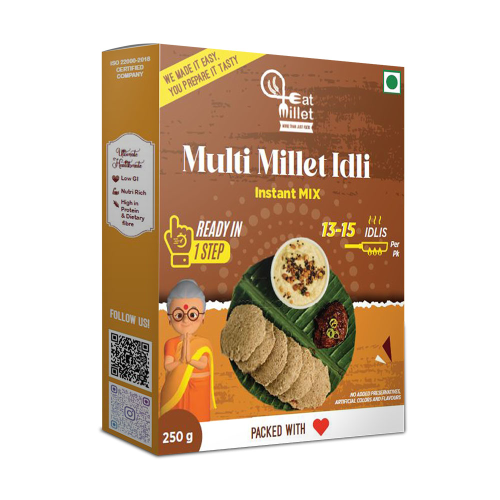 Picture of Eat Millet Instant Multi Millet Idli Mix - 250 g