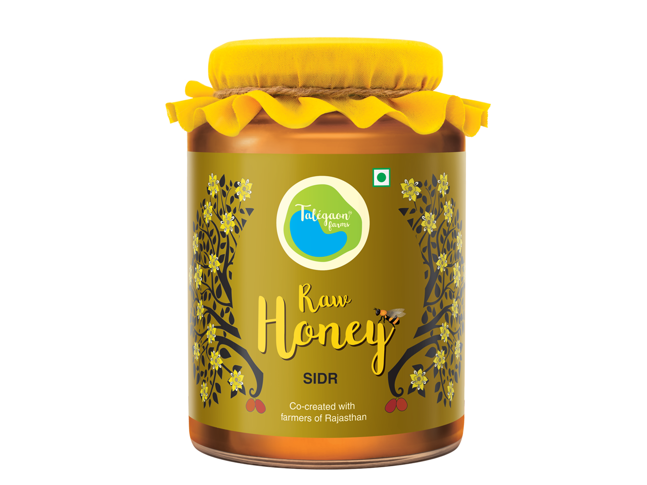 Picture of Talegaon Farms Raw Sidr Honey - 500 GRAMS
