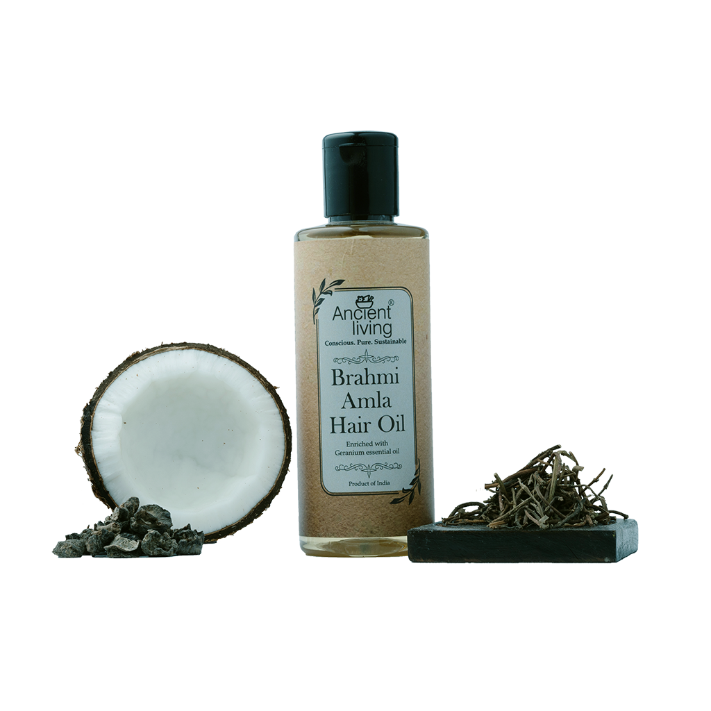 Picture of Ancient Living Brahmi & Amla  Hair Oil-200ml