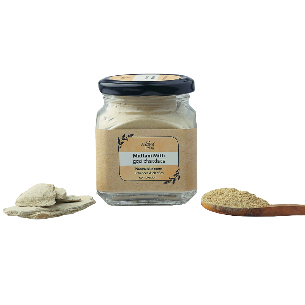 Picture of Ancient Living Organic Multani Mitti Powder Jar - 100 gm